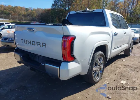 2024 Toyota Tundra Hybrid Capstone 4Wd from USA, damaged, VIN 5TFVC5DB8RX041938